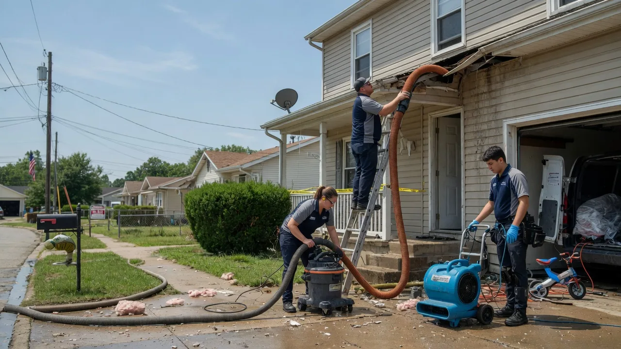 Water Damage Restoration in Mound City, KS near me